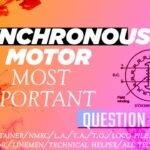 तुल्यकालिक मोटर से संबंधित महत्वपूर्ण प्रश्न - Synchronous Motor MCQ Question in Hindi
